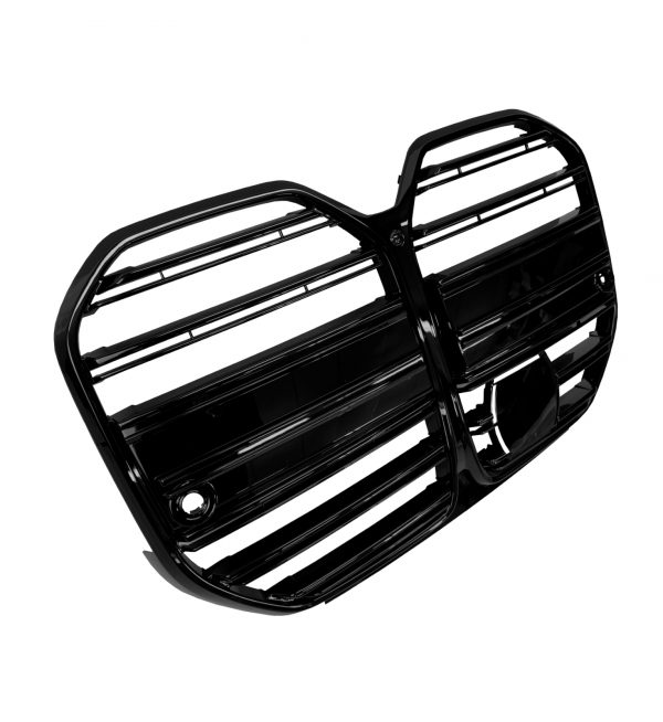 FRONT GRILLE KIDNEY GRILLE GLOSS BLACK FOR BMW 4 SERIES G26 GRAN COUPE 2020+ - Image 3