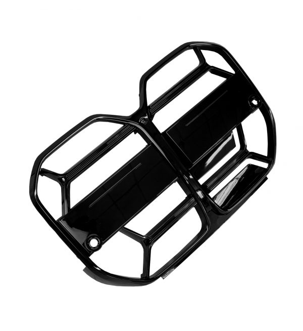 FRONT GRILLE KIDNEY GRILLE CS STYLE GLOSS BLACK FOR BMW 4 SERIES G26 2020+ - Image 3