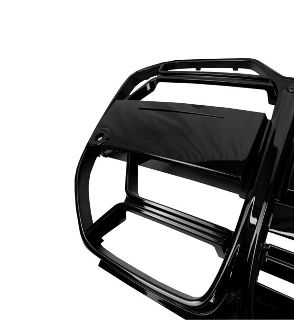 FRONT GRILLE KIDNEY GRILLE CS STYLE GLOSS BLACK FOR BMW 4 SERIES G26 2020+ - Image 4