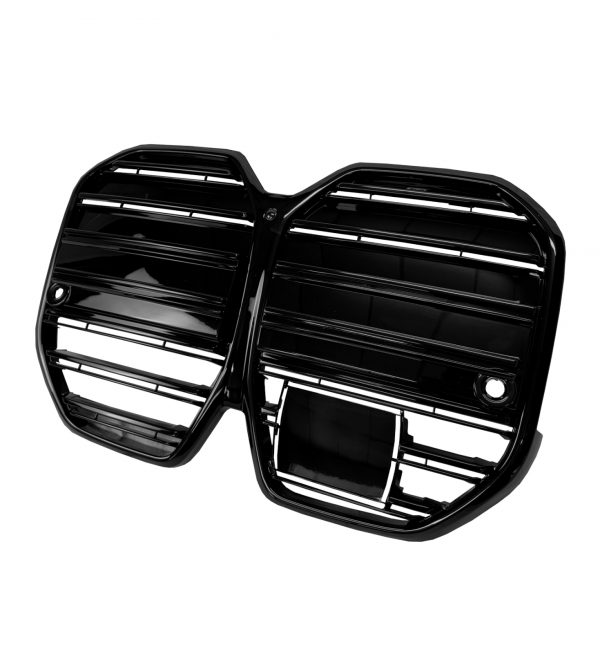 FRONT GRILLE KIDNEY GRILLE GLOSS BLACK FOR BMW i4 GRAN COUPE G26i 2021-2024 - Image 2