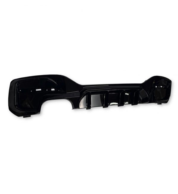 REAR BUMPER DIFFUSER TWIN LEFT GLOSS BLACK FOR BMW 1 SERIES F20 F21 M SPORT LCI - Image 4