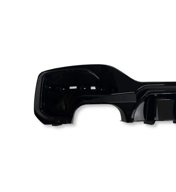 REAR BUMPER DIFFUSER TWIN LEFT GLOSS BLACK FOR BMW 1 SERIES F20 F21 M SPORT LCI - Image 5