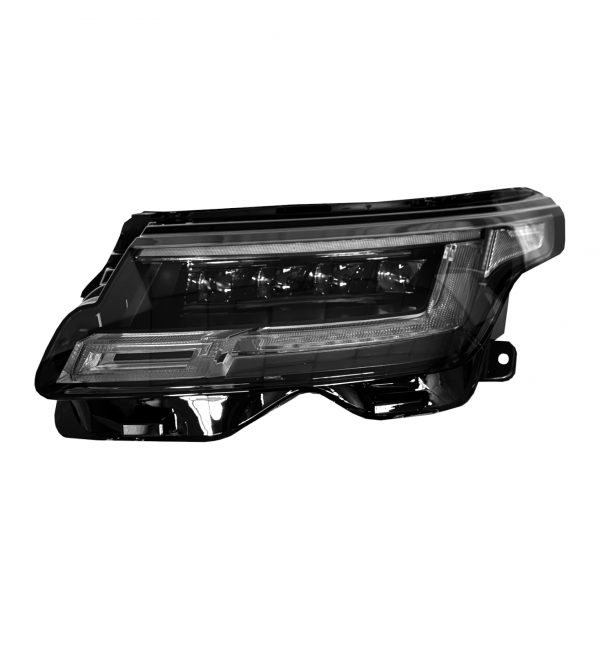 HEADLIGHTS DYNAMIC LED HEADLAMP L460 LOOK BLACK FOR RANGE ROVER VOGUE L405 2018-2022 - Image 2