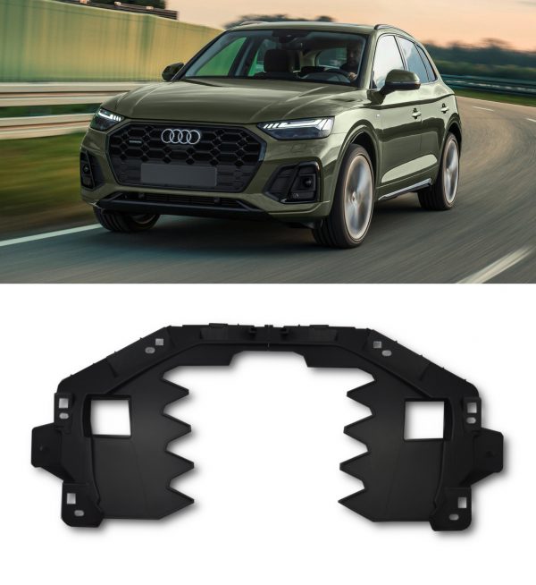 FRONT HONEYCOMB MESH GRILLE RSQ5 LOOK GLOSS BLACK FOR AUDI Q5 SQ5 80A 2021+ - Image 3