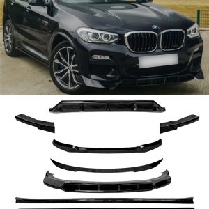 FOR BMW X3 G01 LCI 2021-24 M PERFORMANCE BODY KIT SPLITTER DIFFUSER SIDE SKIRTS