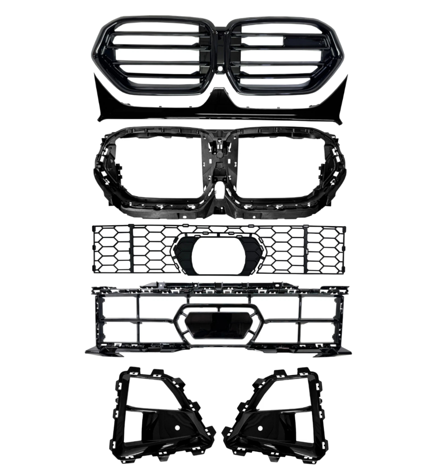 FOR BMW X6 G06 PRE-LCI TO X6M LCI LOOK CONVERSION BODY KIT BUMPER LIGHTS EXHAUST - Image 8