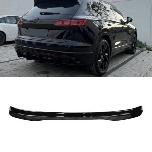 REAR ROOF SPOILER LIP SPOILER WINGS GLOSS BLACK FOR VW TOUAREG MK3 R-LINE 2018+