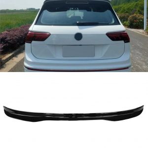 REAR ROOF SPOILER LIP SPOILER WINGS GLOSS BLACK FOR VW TOUAREG MK3 R-LINE 2018+