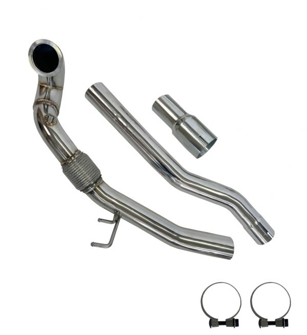 DE CAT DOWNPIPE EXHAUSTS STAINLESS STEEL FOR AUDI S3 AUDI TTS VW GOLF R MK7