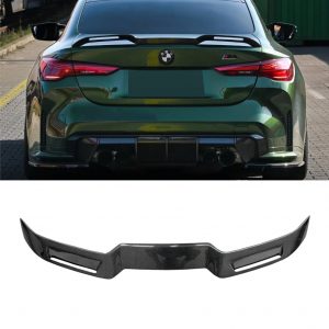 REAR SPOILER BOOT SPOILER CARBON FIBRE FOR BMW 4 SERIES G22 M4 COUPE G82 2021+