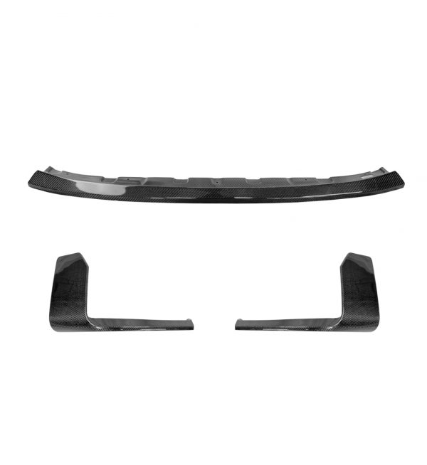 FRONT SPLITTER LIP SPLITTER M PERFORMANCE STYLE REAL CARBON FIBRE FOR BMW M2 G87 2023+ 3 PCS - Image 2