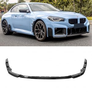 FRONT SPLITTER LIP SPLITTER M PERFORMANCE STYLE REAL CARBON FIBRE FOR BMW M2 G87 2023+ 3 PCS