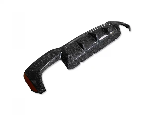 REAR DIFFUSER VALANCE FORGED CARBON FIBRE FOR BMW 5 SERIES M5 F90 2017+ 3 PCS - Image 3