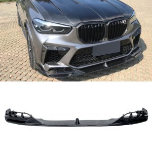 FRONT LIP SPLITTER SPOILER REAL CARBON FIBRE FOR BMW X5M F95 2019-2024