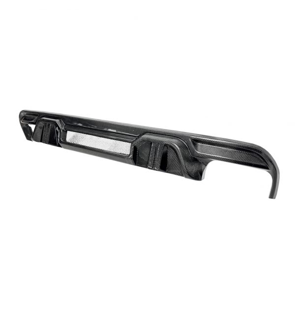 REAR DIFFUSER WITH LED LIGHTS REAL CARBON FIBRE FOR BMW X5M F95 2019-2024 - Image 3