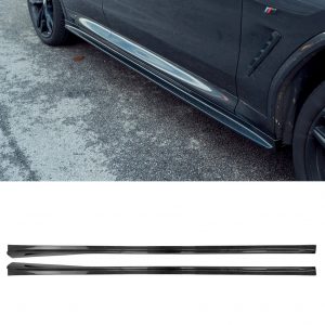 SIDE SKIRTS BLADES REAR CARBON FIBRE FOR BMW X3M F97/X4M F98 PRE-LCI 2019-2021