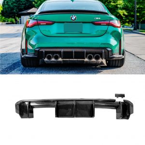 REAR DIFFUSER VALANCE OEM STYLE REAL CARBON FIBRE FOR BMW M3 G80 G81 M4 G82 G83 2021+