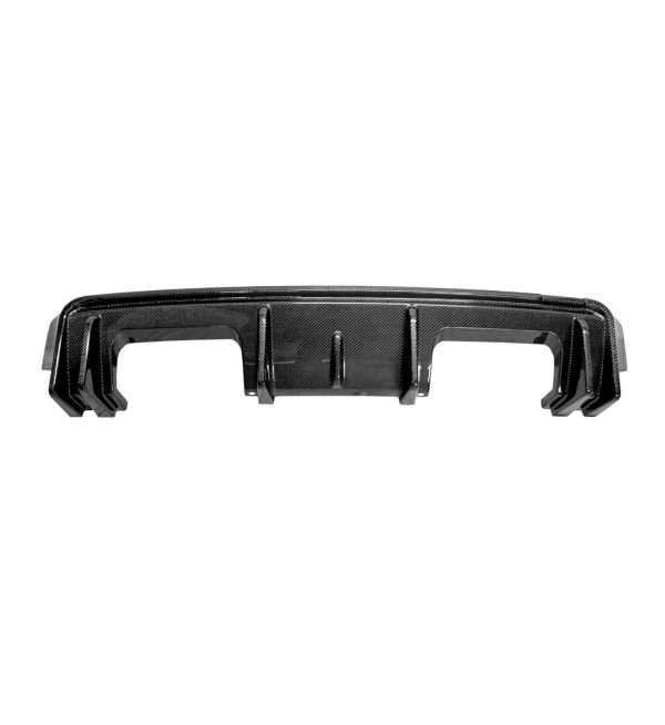 REAR DIFFUSER WITH CANARDS REAL CARBON FIBRE FOR BMW M3 G80 G81 M4 G82 G83 2021+ - Image 2