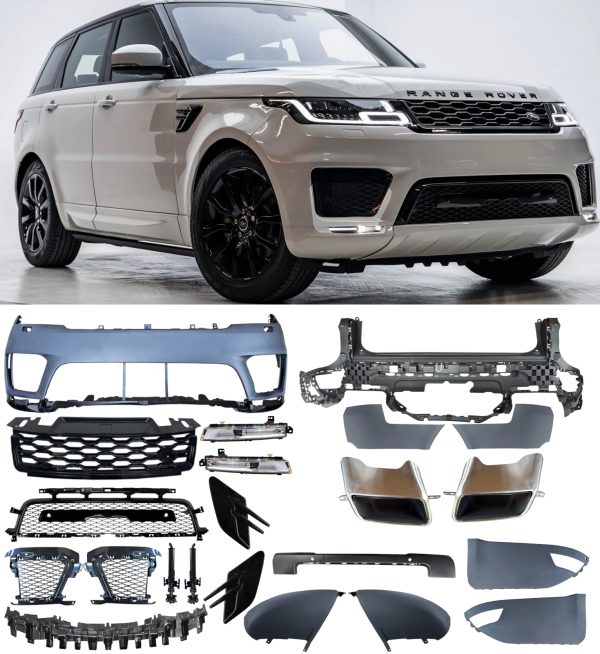 FOR LAND ROVER L494 PRE-FACELIFT TO FACELIFT FULL BODY KIT BUMPER GRILLE 2014-18