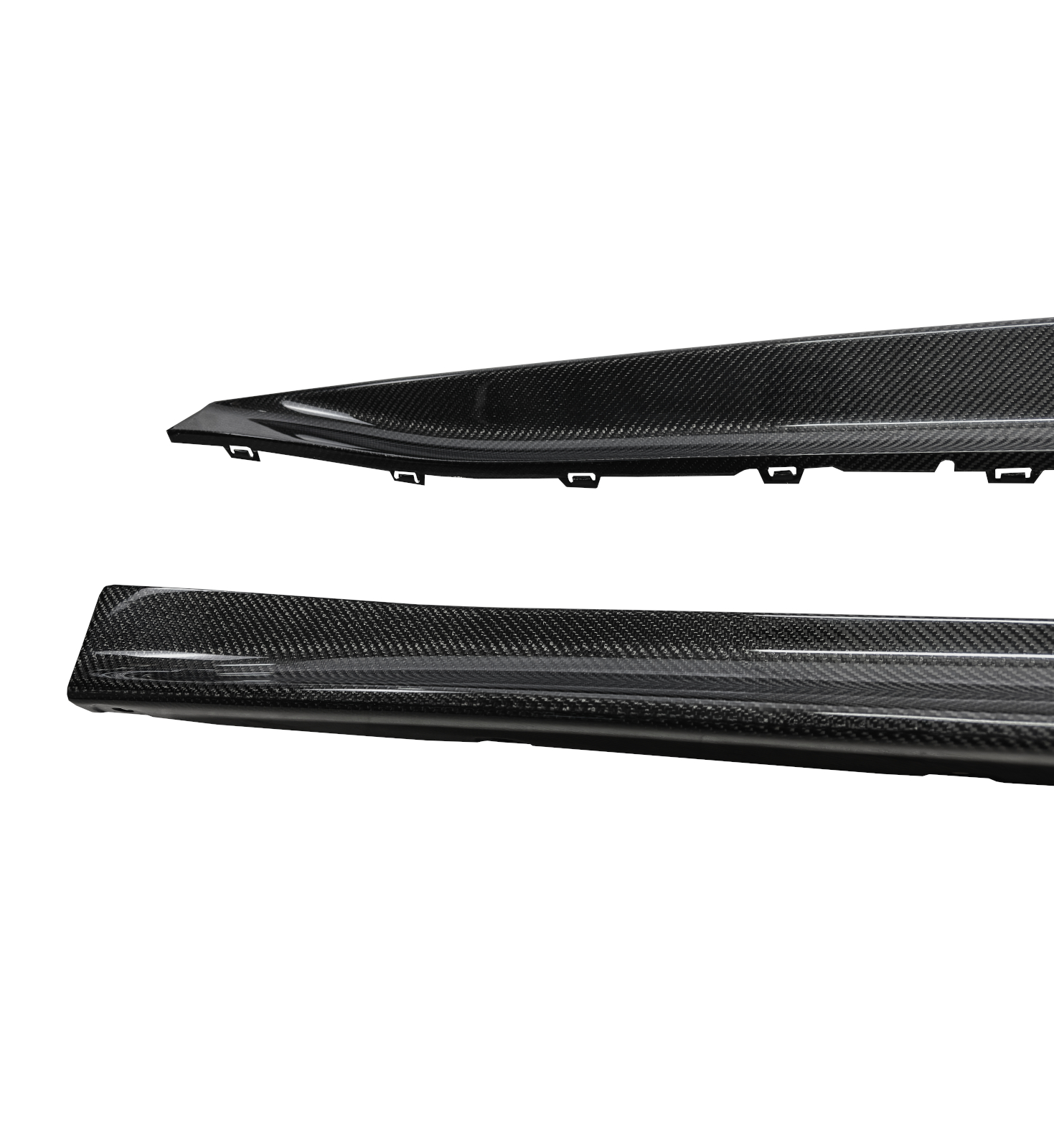 SIDE SKIRTS EXTENSION BLADES REAR CARBON FIBRE FOR BMW M3 G80 G81 2020+ - Image 4