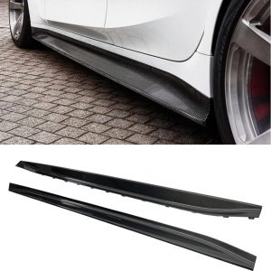 SIDE SKIRTS EXTENSION BLADES REAR CARBON FIBRE FOR BMW M3 G80 G81 2020+