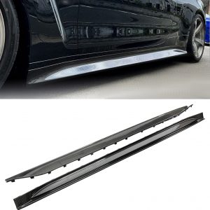 SIDE SKIRTS EXTENSION BLADES REAL CARBON FIBRE FOR BMW M4 G82 G83 2020+