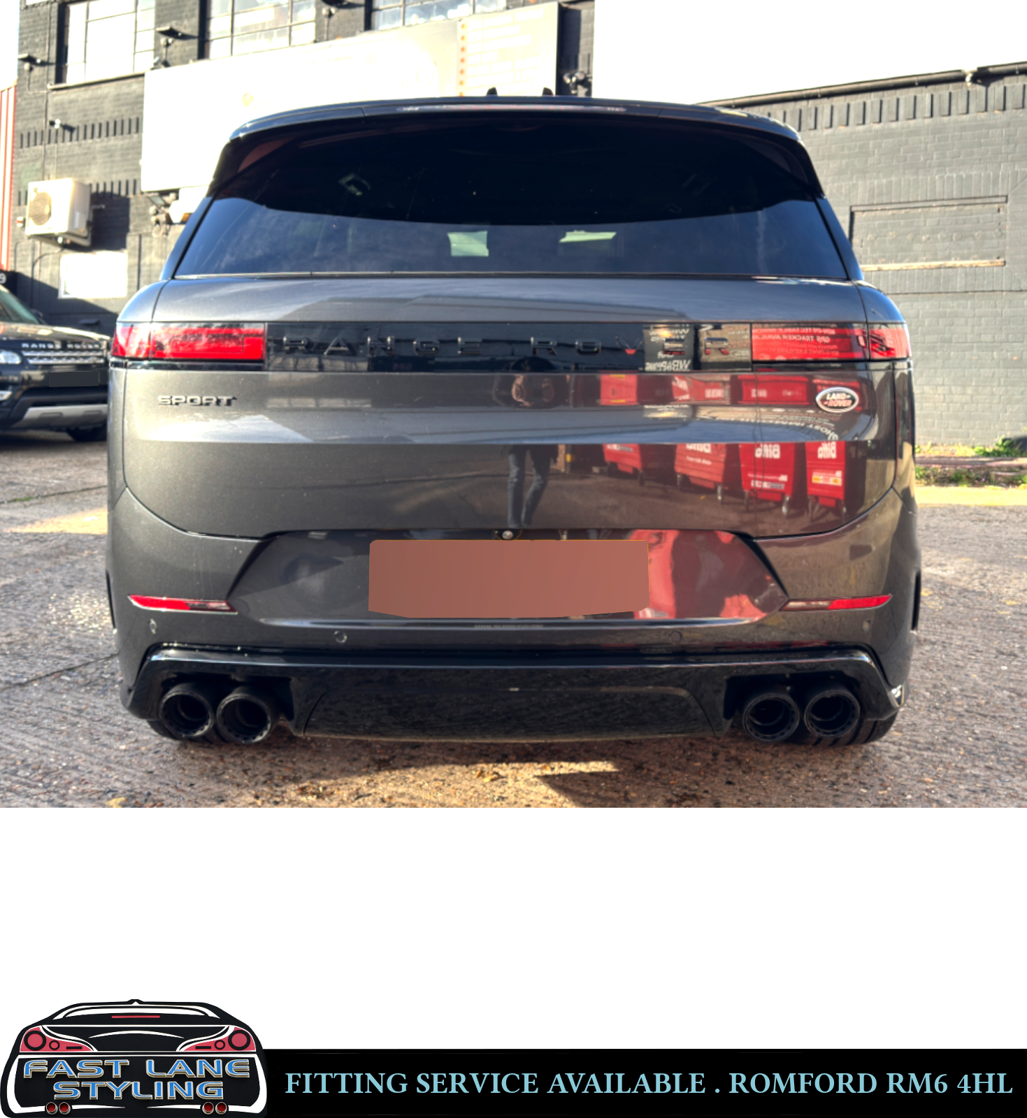 FOR RANGE ROVER SPORT L461 UPGRADE BODY KIT BUMPER GRILLE TIPS SIDE VENT 2022+ - Image 5