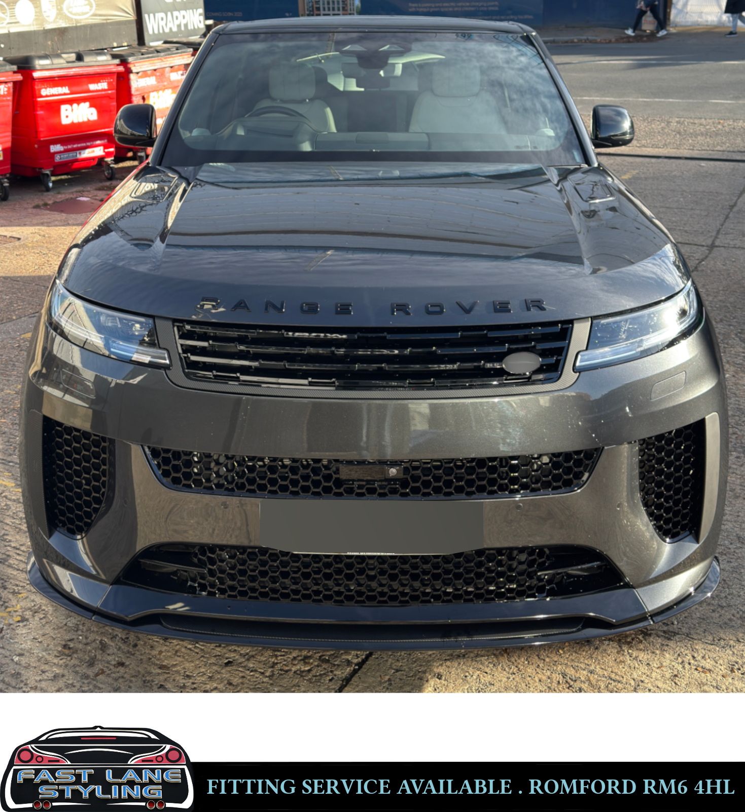 FOR RANGE ROVER SPORT L461 UPGRADE BODY KIT BUMPER GRILLE TIPS SIDE VENT 2022+ - Image 6