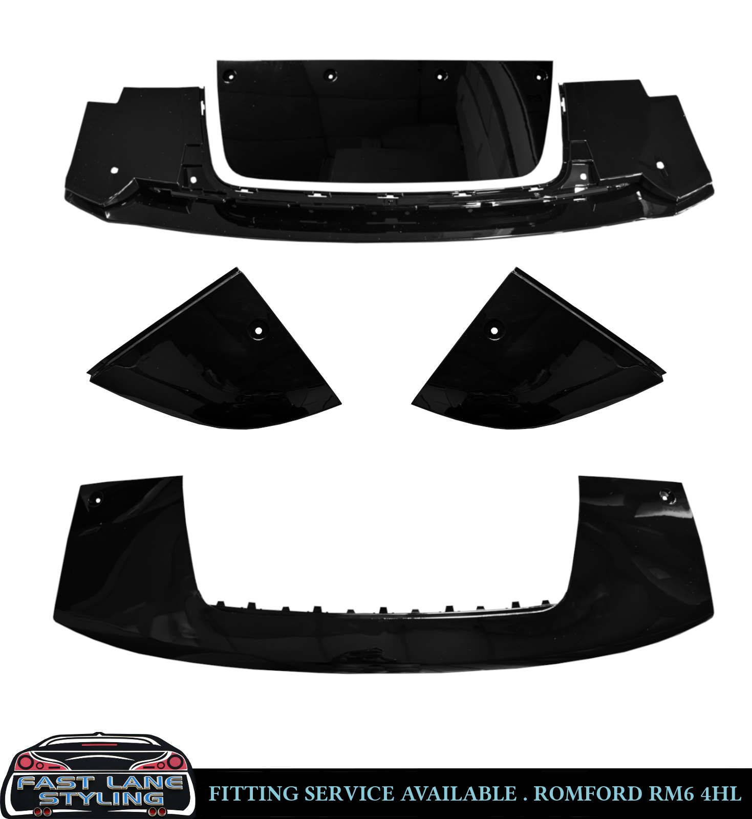 FOR RANGE ROVER SPORT L461 UPGRADE BODY KIT BUMPER GRILLE TIPS SIDE VENT 2022+ - Image 9
