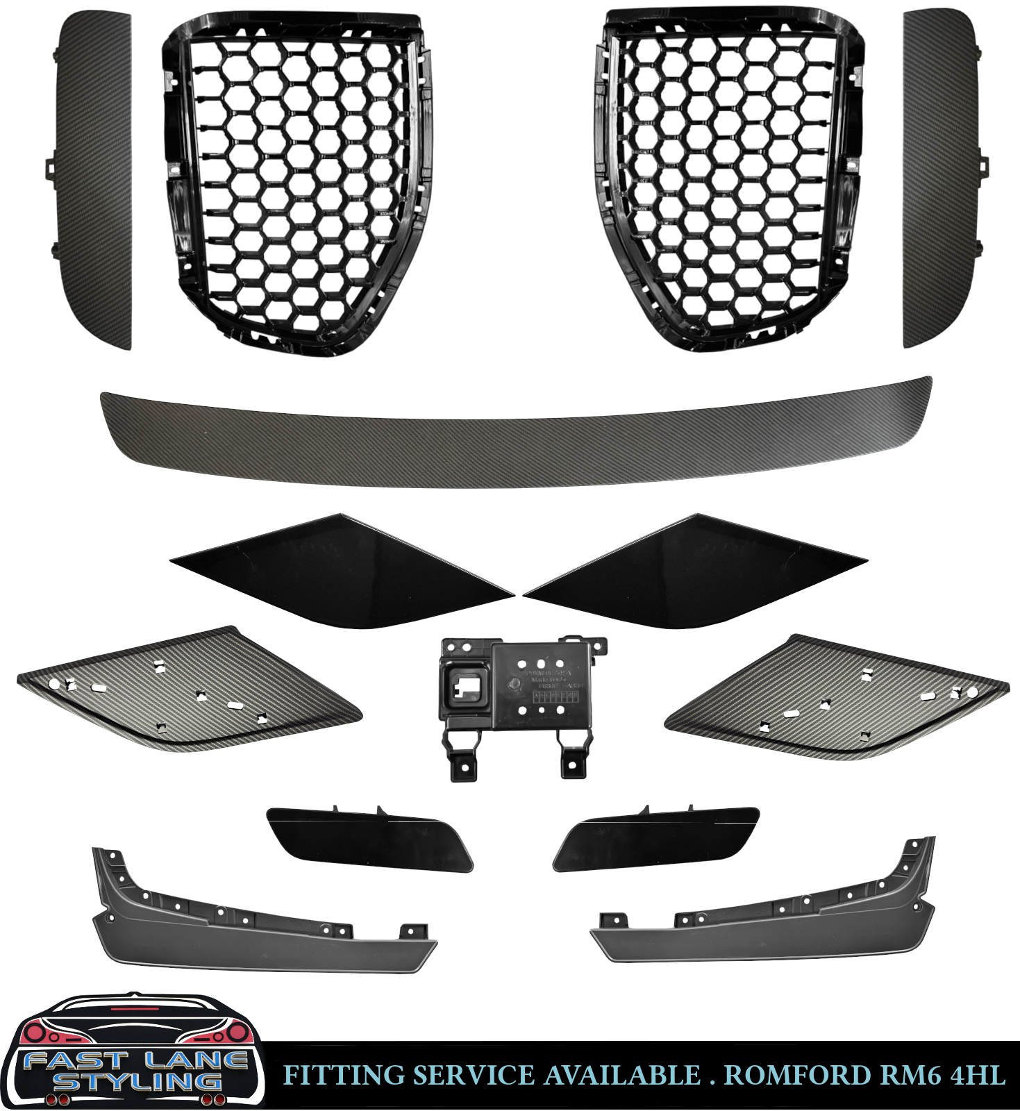 FOR RANGE ROVER SPORT L461 UPGRADE BODY KIT BUMPER GRILLE TIPS SIDE VENT 2022+ - Image 10