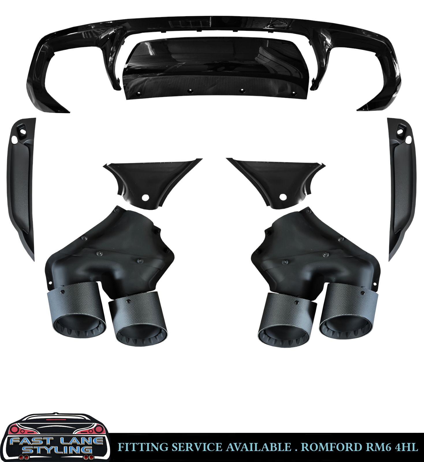 FOR RANGE ROVER SPORT L461 UPGRADE BODY KIT BUMPER GRILLE TIPS SIDE VENT 2022+ - Image 11