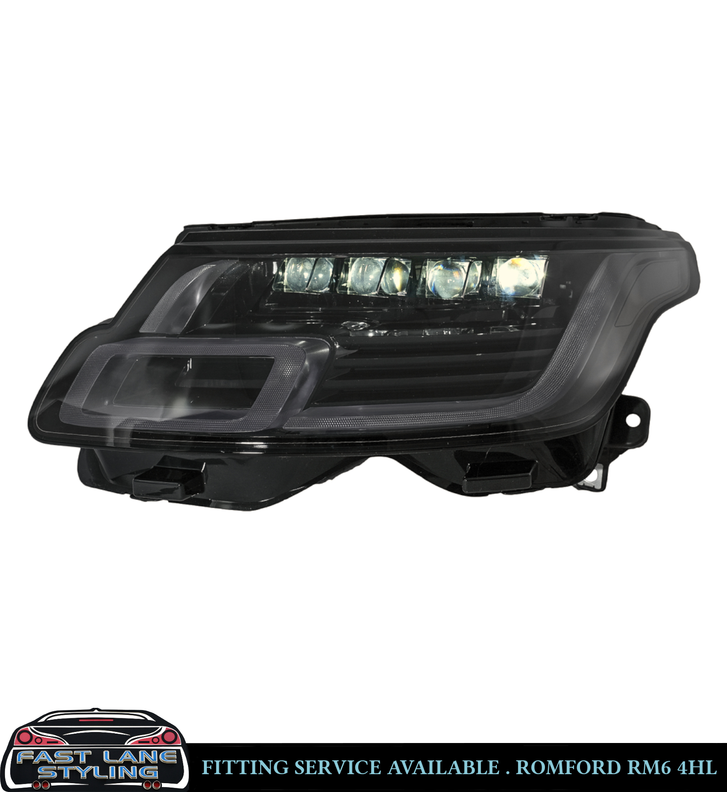 FOR RANGE ROVER VOGUE L405 PRE-FACELIFT HEADLIGHTS HEADLAMP FACELIFT LOOK 13-17 - Image 3