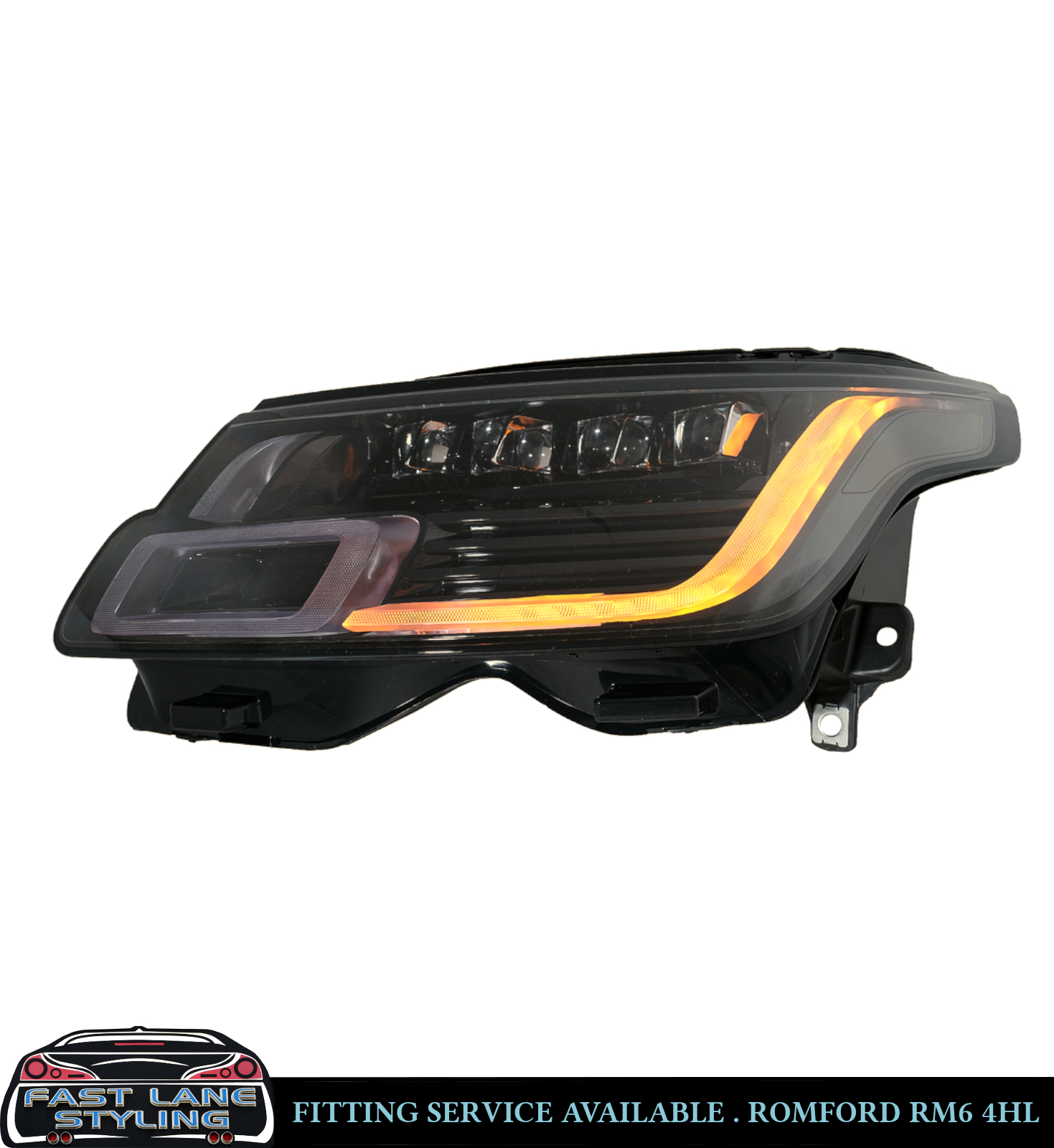 FOR RANGE ROVER VOGUE L405 PRE-FACELIFT HEADLIGHTS HEADLAMP FACELIFT LOOK 13-17 - Image 6