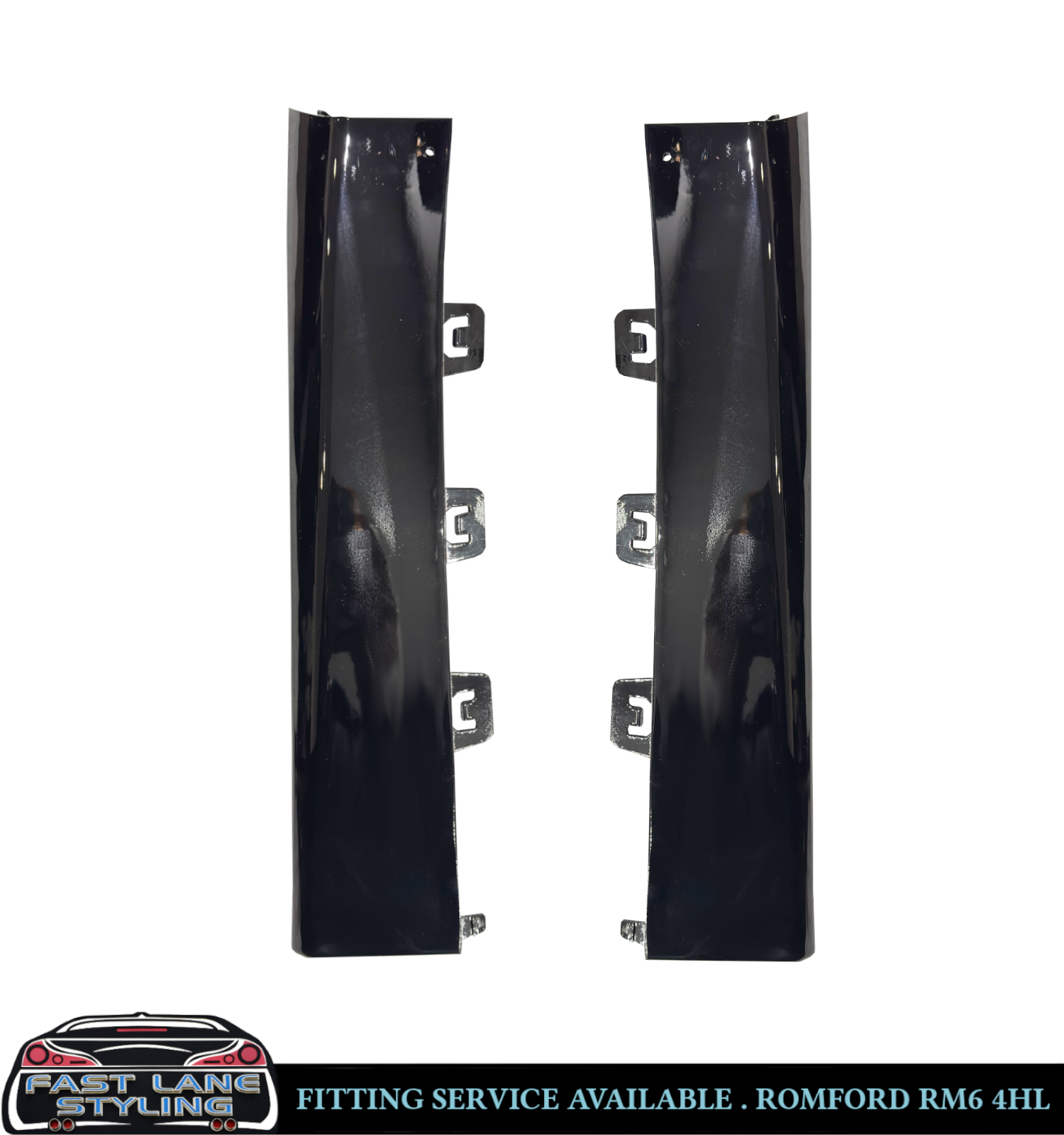 REAR DIFFUSER SIDE COVER PARTS GLOSS BLACK FOR MERCEDES E CLASS W213 E53 E63 AMG - Image 3