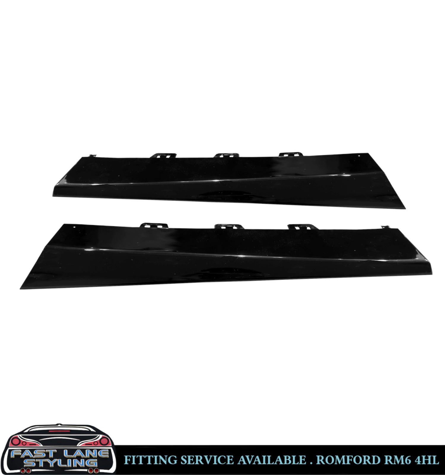 REAR DIFFUSER SIDE COVER PARTS GLOSS BLACK FOR MERCEDES E CLASS W213 E53 E63 AMG - Image 4