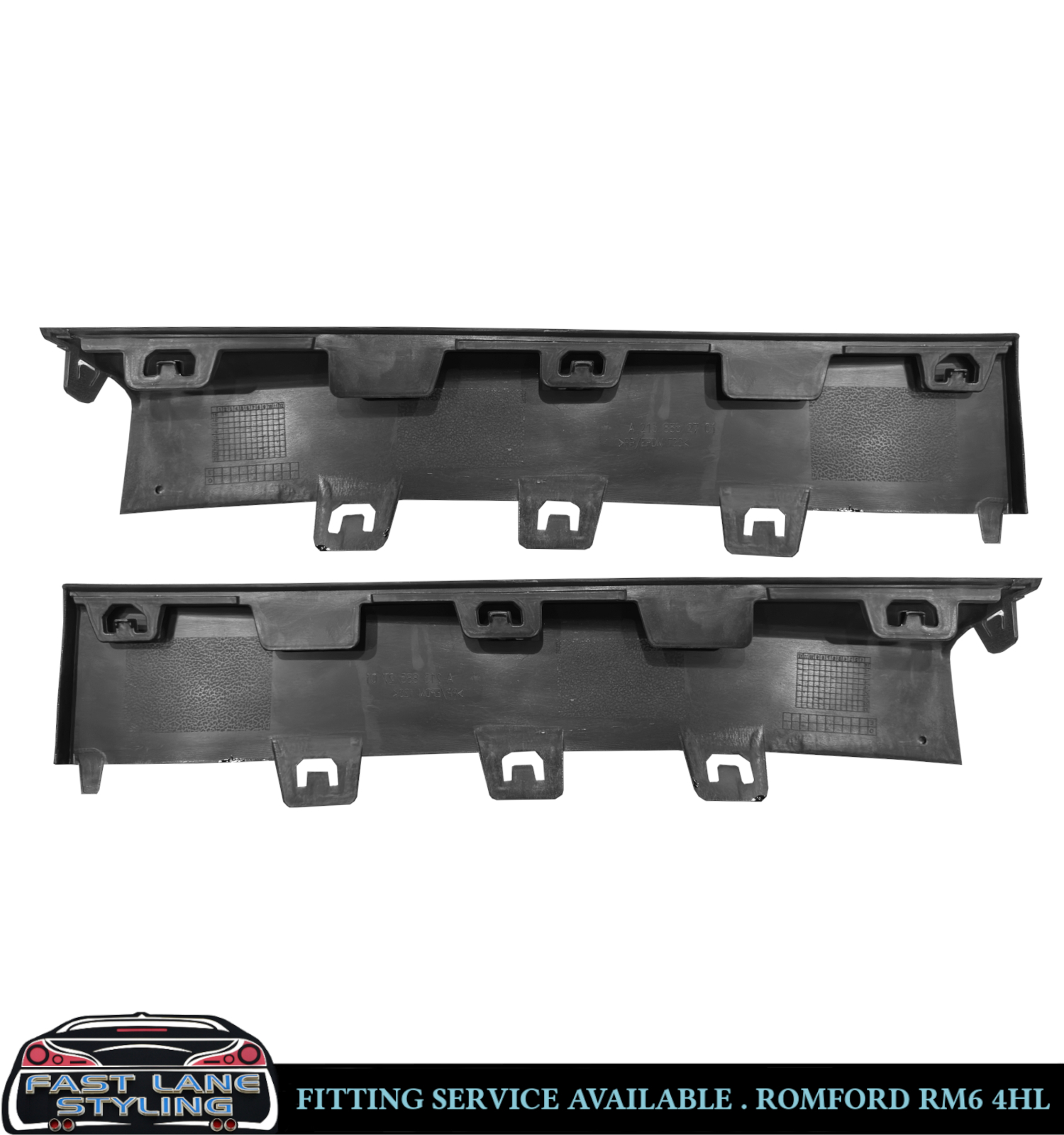 REAR DIFFUSER SIDE COVER PARTS GLOSS BLACK FOR MERCEDES E CLASS W213 E53 E63 AMG - Image 5