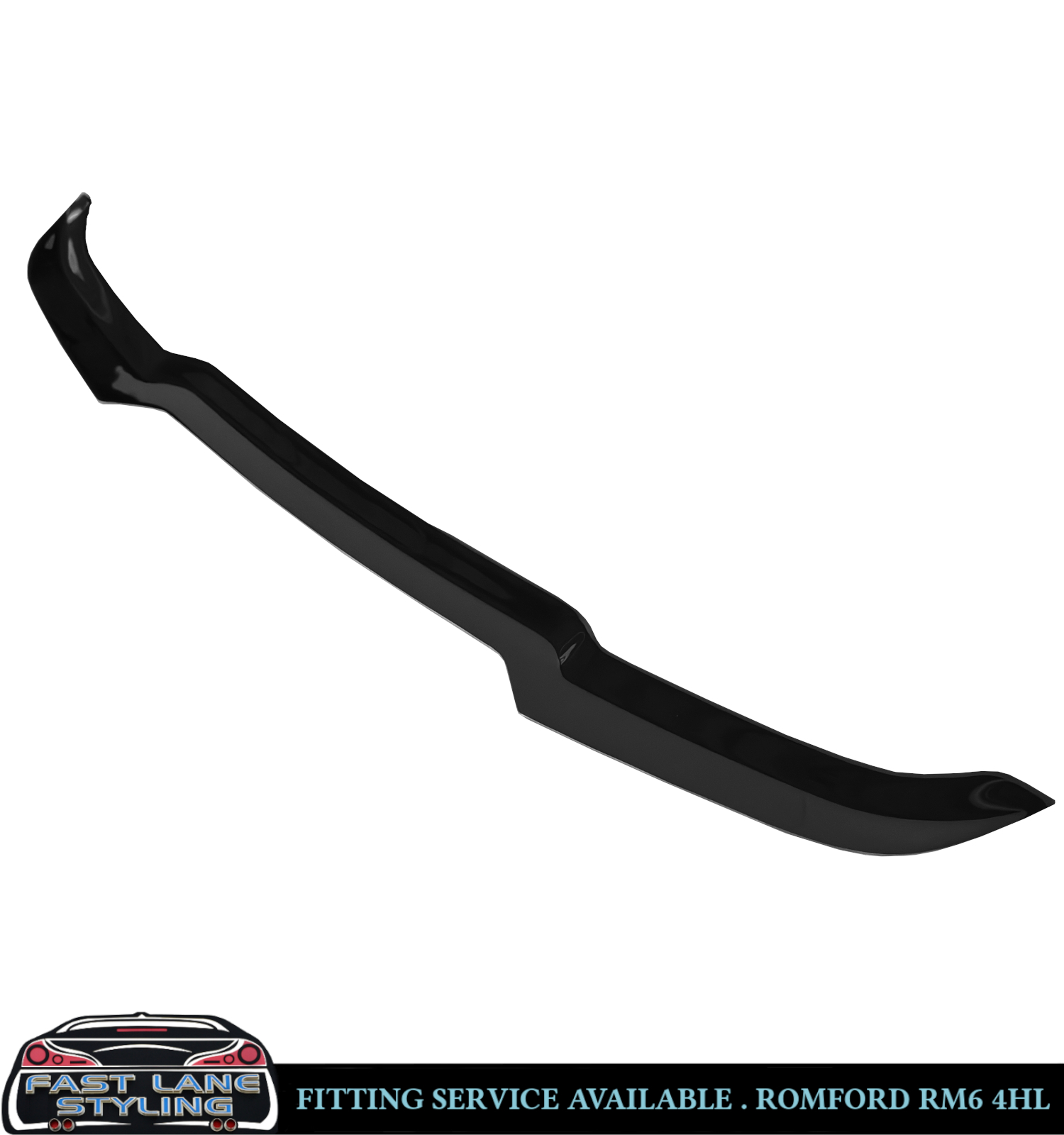 GLOSS BLACK KIT DIFFUSER SPLITTER SPOILER FOR BMW 1 SERIES F40 M135i 2019-2024 - Image 4