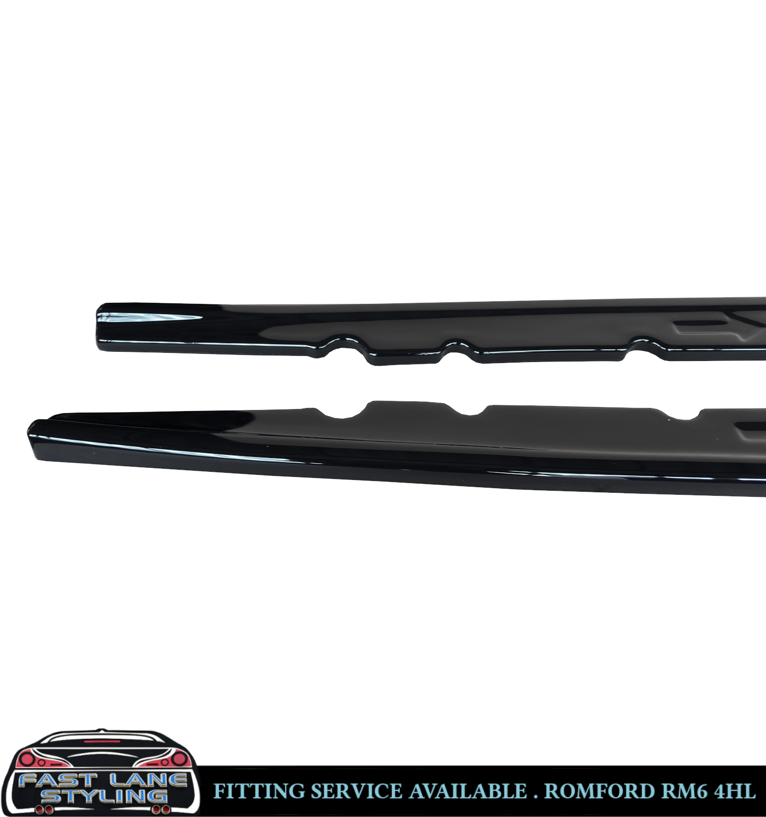 GLOSS BLACK KIT DIFFUSER SPLITTER SPOILER FOR BMW 1 SERIES F40 M135i 2019-2024 - Image 7