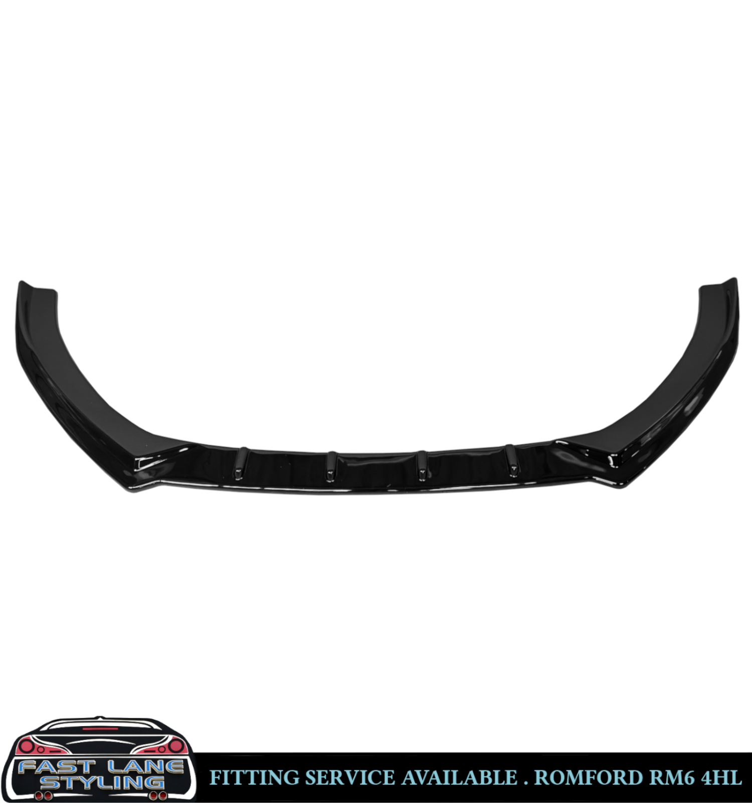 GLOSS BLACK KIT DIFFUSER SPLITTER SKIRTS FOR AUDI A3 8V SALOON FACELIFT 2016-20 - Image 3