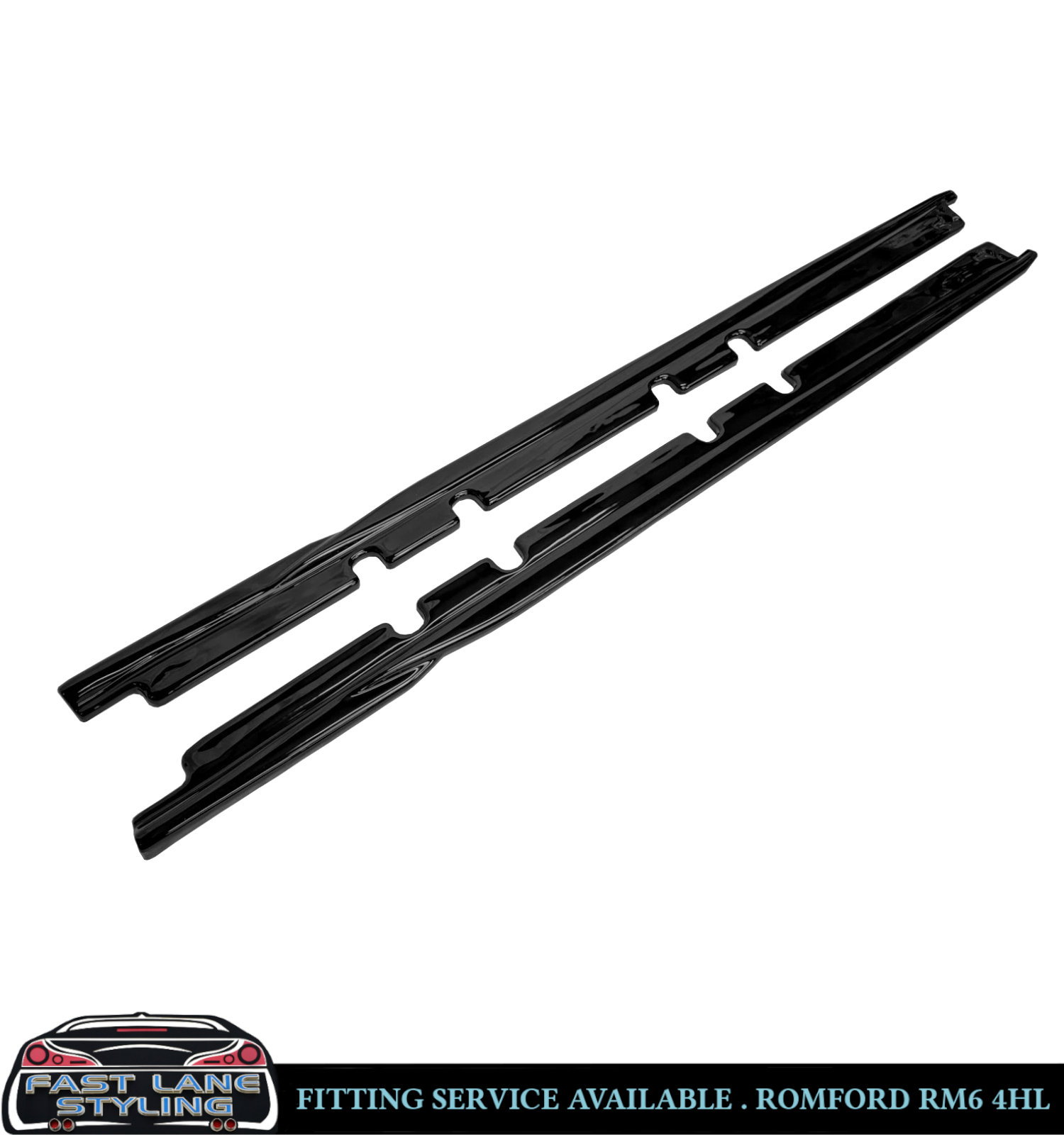 GLOSS BLACK KIT DIFFUSER SPOILER SPLITTER FOR CUPRA LEON MK1 FACELIFT 2024+ - Image 3