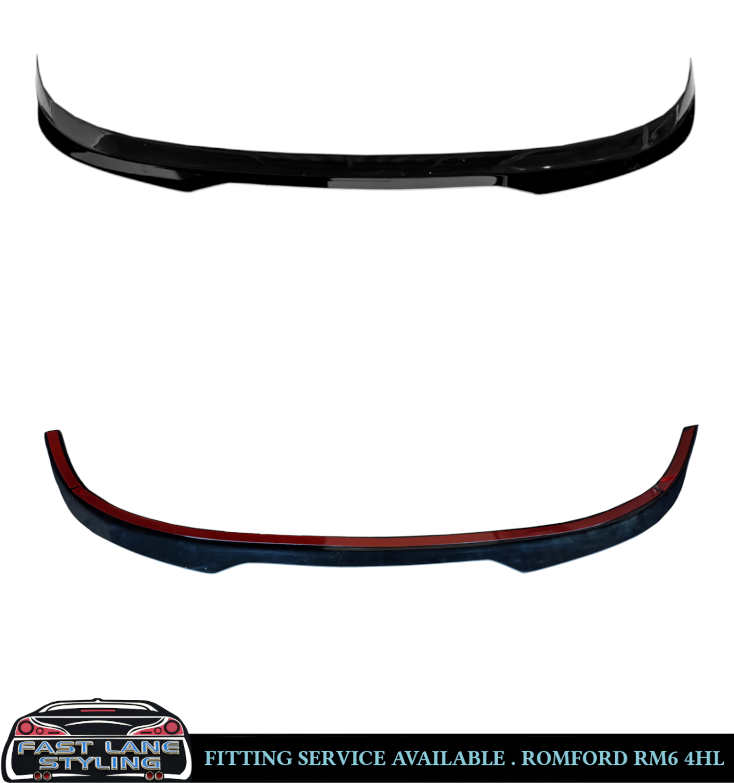 GLOSS BLACK KIT DIFFUSER SPOILER SPLITTER FOR CUPRA LEON MK1 FACELIFT 2024+ - Image 8