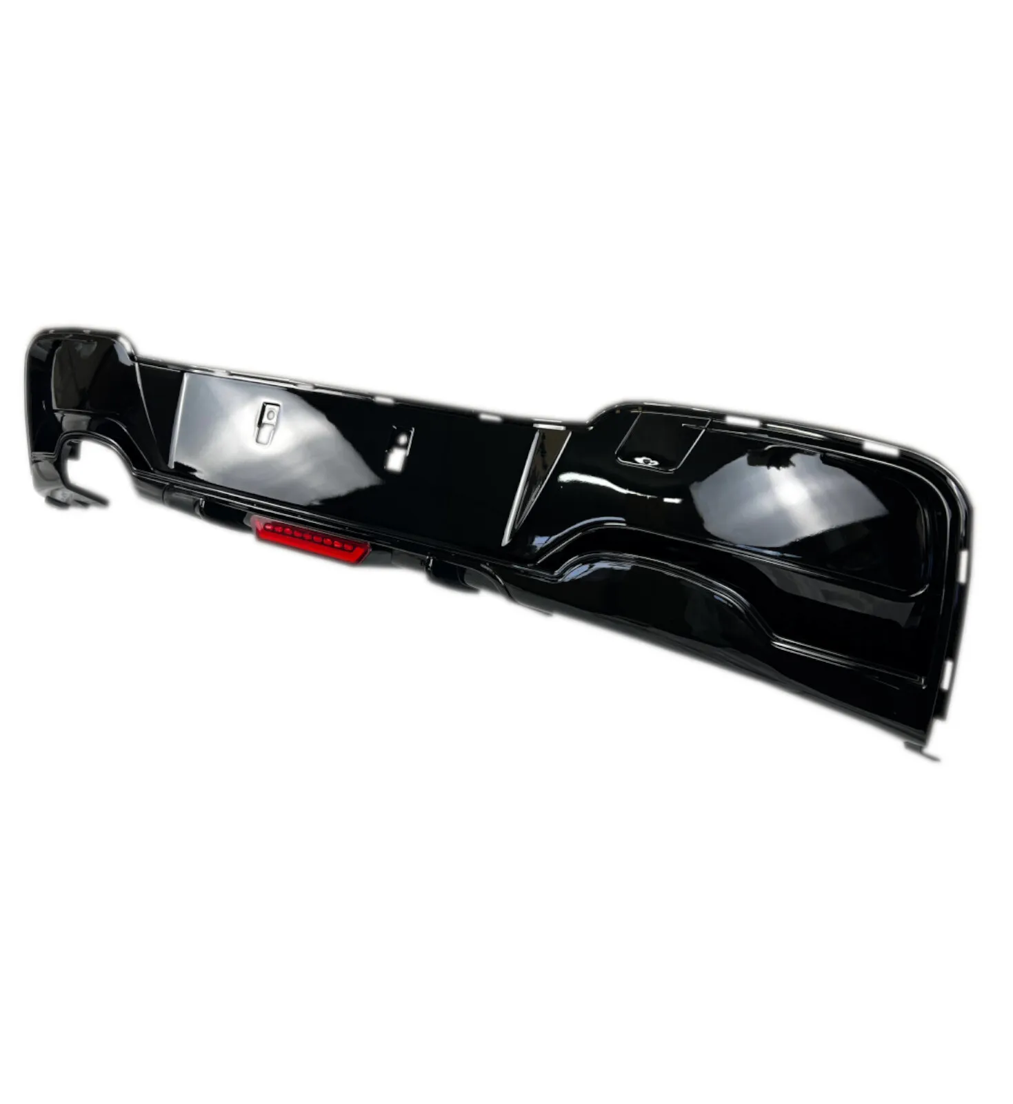 REAR DIFFUSER M PERFORMANCE STYLE GLOSS BLACK FOR BMW 1 SERIES F20 F21 PRE-LCI - Image 2