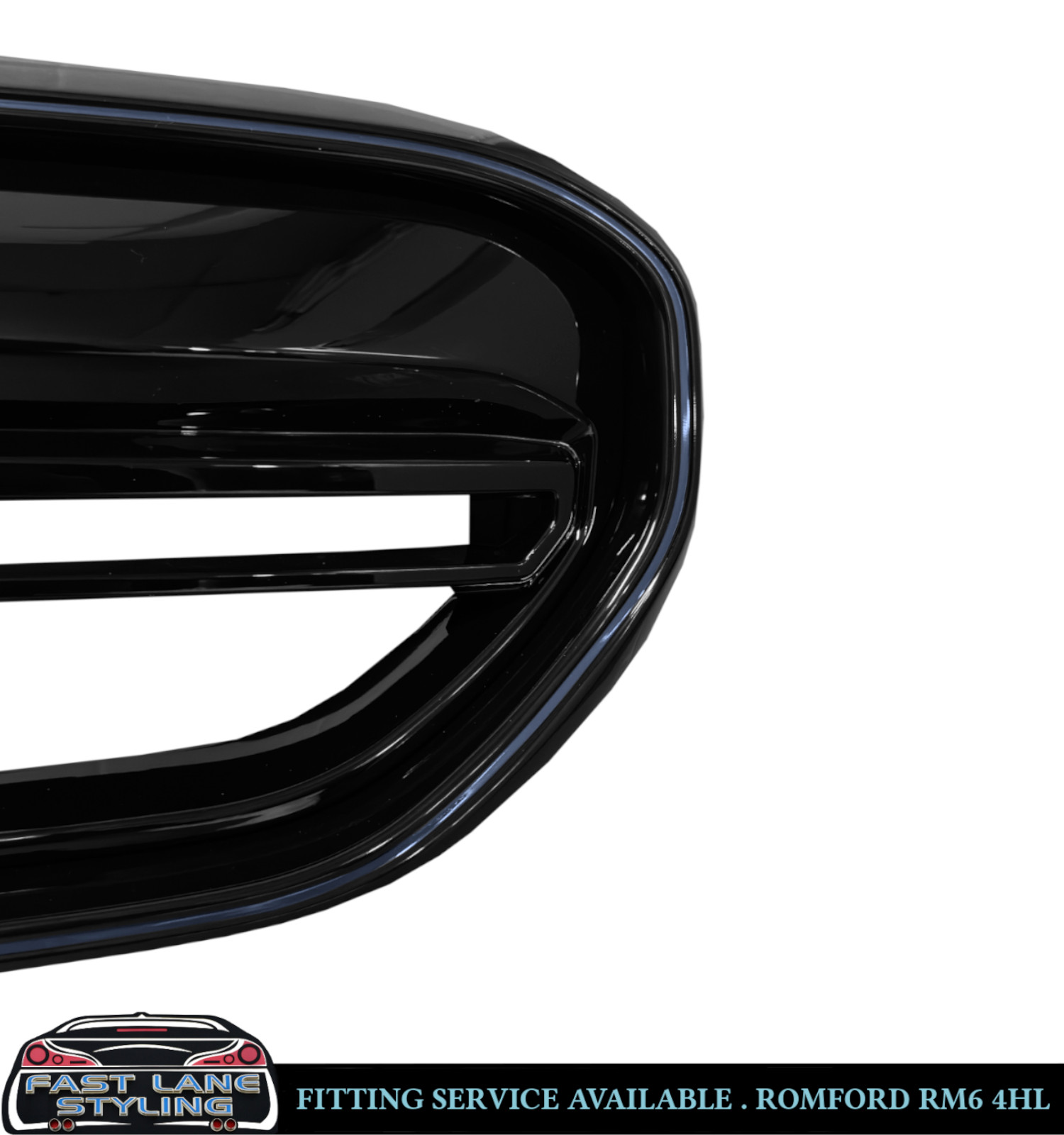 FRONT KIDNEY GRILLE M-LOOK LED LIGHTS GLOSS BLACK FOR BMW 5 SERIES G30 G31 LCI - Image 4