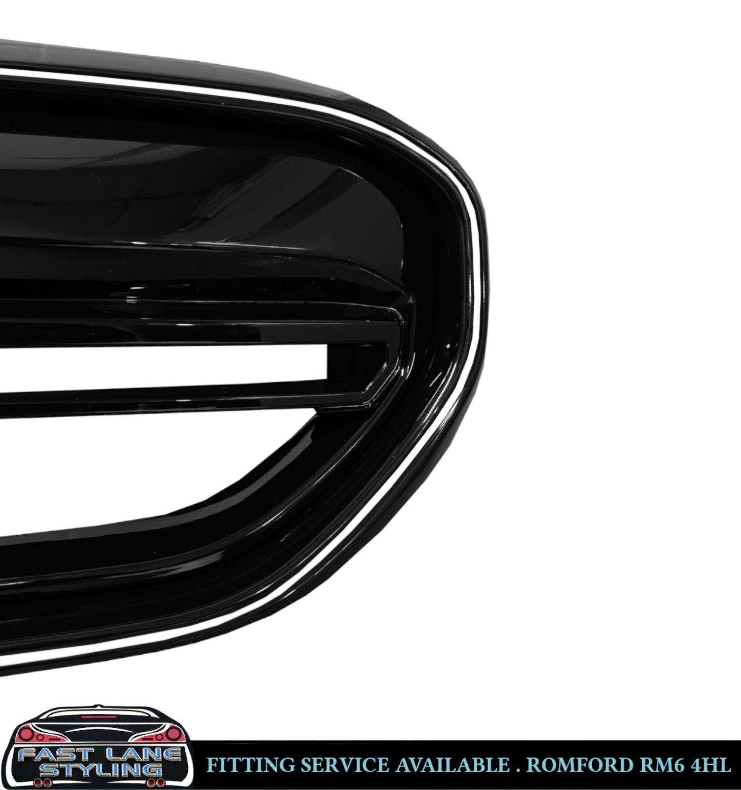 FRONT KIDNEY GRILLE M-LOOK LED LIGHTS GLOSS BLACK FOR BMW 5 SERIES G30 G31 LCI - Image 5