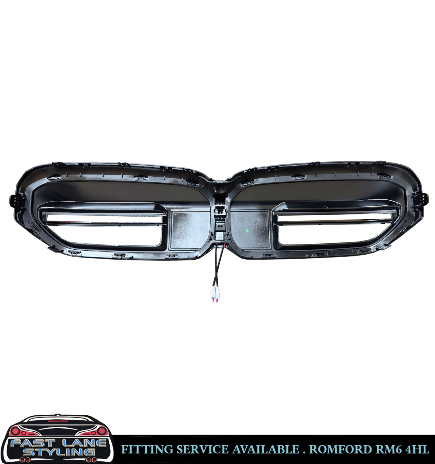 FRONT KIDNEY GRILLE M-LOOK LED LIGHTS GLOSS BLACK FOR BMW 5 SERIES G30 G31 LCI - Image 6