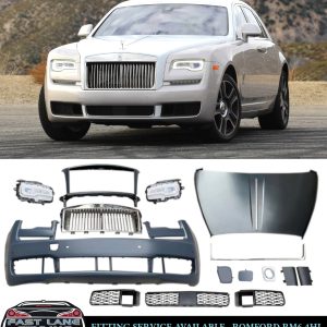 FOR ROLLS ROYCE GHOST 2010-2014 TO FACELIFT 2018-2020 BODYKIT BUMPER HEADLIGHTS