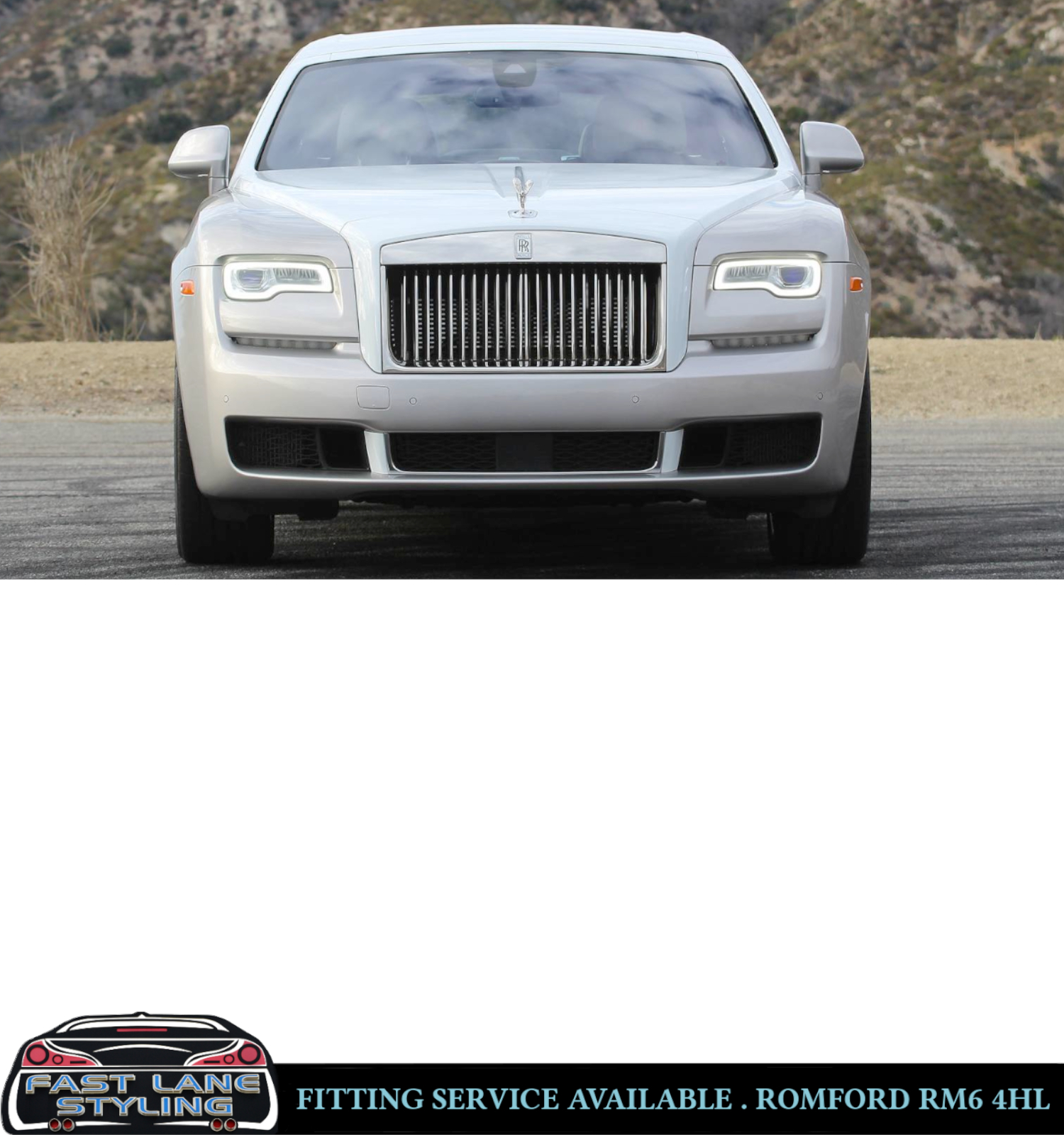 FOR ROLLS ROYCE GHOST 2010-2014 TO FACELIFT 2018-2020 BODYKIT BUMPER HEADLIGHTS - Image 5
