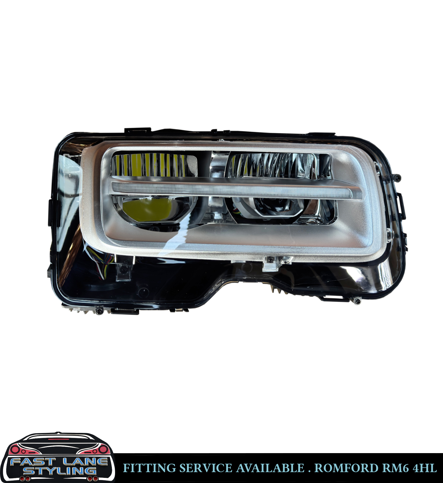 FOR ROLLS ROYCE PHANTOM 2004-12 TO 2013-17 FACELIFT BODYKIT BUMPER HEADLIGHTS - Image 6