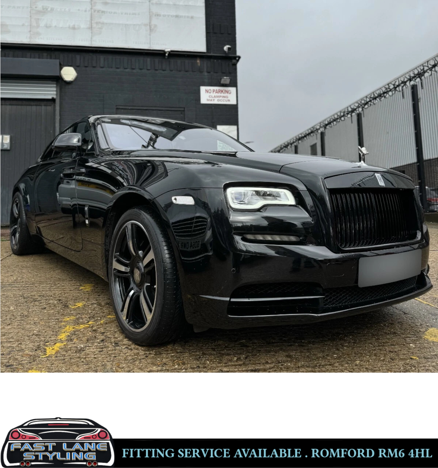 FOR ROLLS ROYCE WRAITH 2015-2016 TO FACELIFT 2017-2021 BODYKIT BUMPER HEADLIGHTS - Image 5