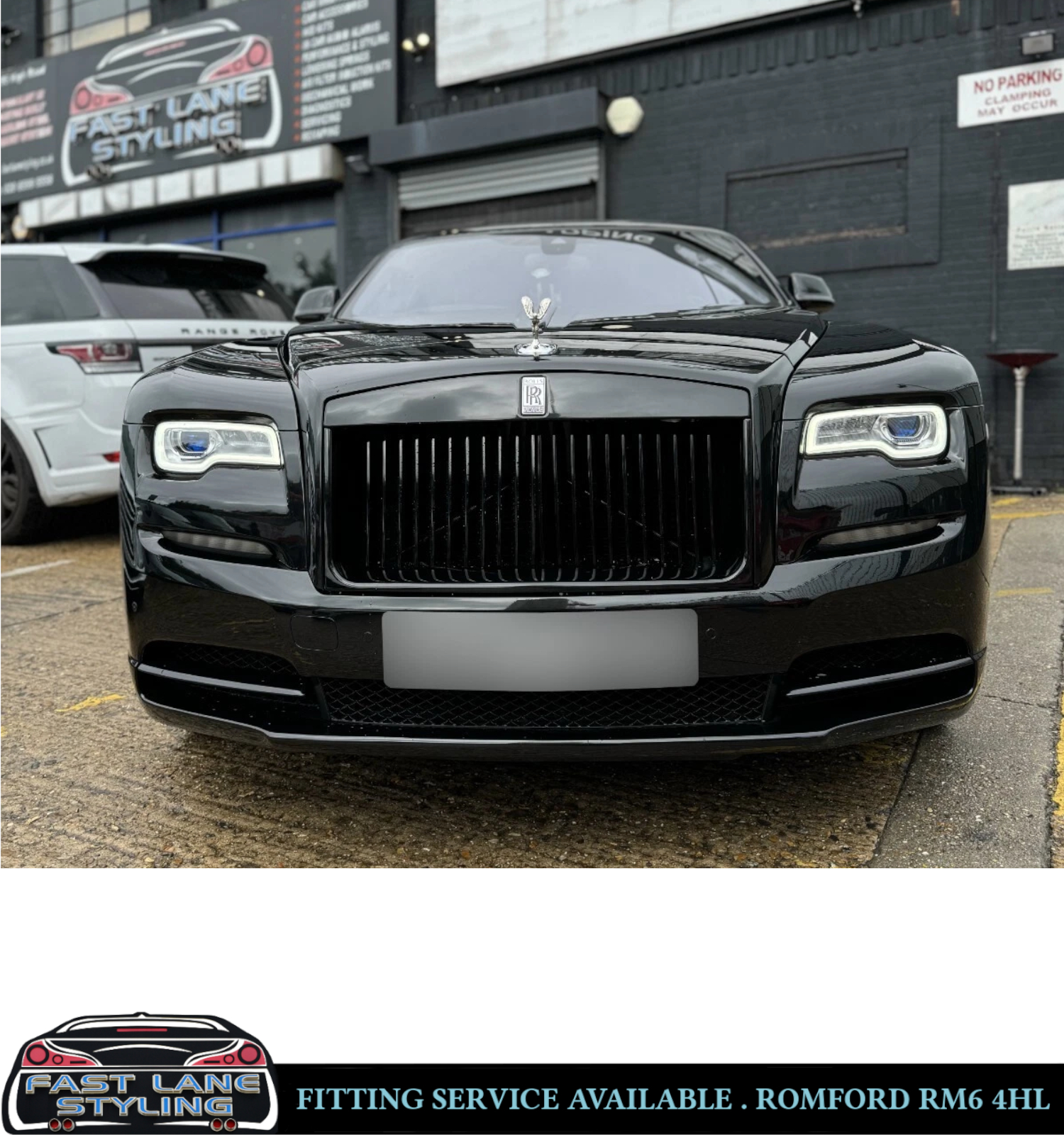 FOR ROLLS ROYCE WRAITH 2015-2016 TO FACELIFT 2017-2021 BODYKIT BUMPER HEADLIGHTS - Image 6